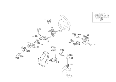 Switch for 2012 Mercedes-Benz SL 63 AMG&reg; #0