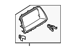 KD4555230D02 - Body: Radio Bezel for Mazda: CX-5 Image