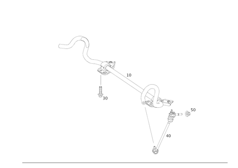 Front Torsion Bar for 2021 Mercedes-Benz GLC63 AMG S #0
