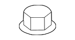 90213TBAA00 - Suspension: Top Nut for Honda Image