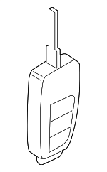 8P0837220EINF - : Keyless Entry Transmitter for Audi: A3, A3 Quattro, TT, TT Quattro, TT RS Quattro, TTS Quattro Image