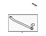 TRB3 - Suspension: Motorcraftâ„¢ Track Bar for Ford Image
