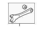 RARM4 - Suspension: Motorcraftâ„¢ Radius Arm for Ford Image