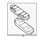 88300JA22A - Body: Cushion Assembly for Nissan: Altima Image