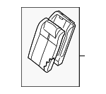 88650ZX30B - : Seat Back Assembly for Nissan Image