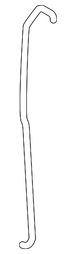 535520C061 - Body: Catch Lever Rod for Toyota: Tundra Image