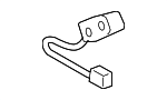 8423124030 - Body: Alarm Switch for Toyota: Camry, Corolla, Land Cruiser, Prius, Sequoia, Solara, Supra, Tundra Image