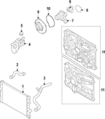 36002414 - Cooling System: Radiator for Volvo Image