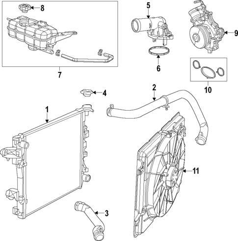 Cooling System for 2014 Ram 1500 #0