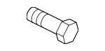 N98926303 - Electrical: Seat Belt Receptacle Bolt for Audi Image
