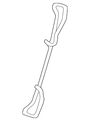 4244422 - : 1994-2006 Saab - Disc Brake Pad Retaining Clip for Saab: 9-3, 9-5, 900 Image