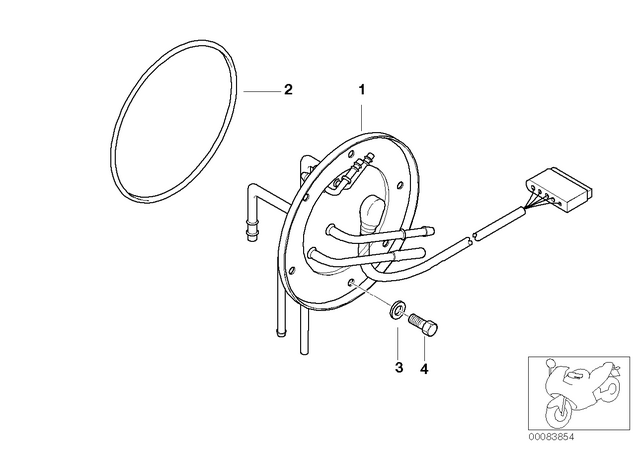 16147671120 - : Petrol Gauge for BMW-Motorrad Image