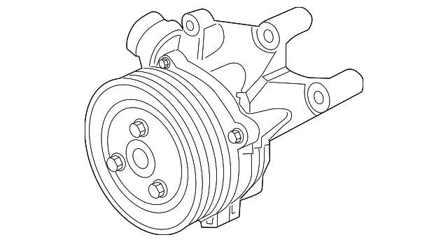 OEM NEW 2011-2020 Ford F250 F350 Super Duty Auxilliary Water Pump BC3Z ...
