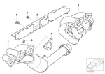 11627834673 - Engine: Rp Exhaust Manifold with Catalytic Conv for BMW Image
