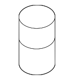 817381E000 - Body: Overslam Bumper for Hyundai: Accent, Azera, Elantra, Elantra Coupe, Elantra GT, Entourage, Equus, Excel, Genesis Coupe, Santa Fe, Santa Fe Sport, Santa Fe XL, Sonata, Tiburon, Tucson Image