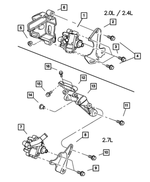 4764718AC - Steering: Power Steering Pump for Mopar Image