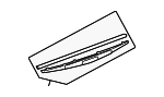 86542XA09A - Body: Wiper Blade for Subaru: Legacy, Outback, Tribeca Image
