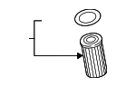 6L115562B - Engine: Oil Filter for Volkswagen Image