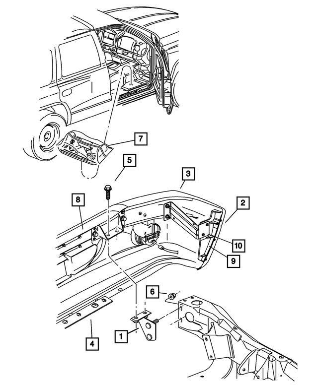 55076597AE - Frames and Bumpers: License Plate Kit for Mopar Image