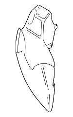 8H0121282 - Cooling System: Air Duct for Audi Image