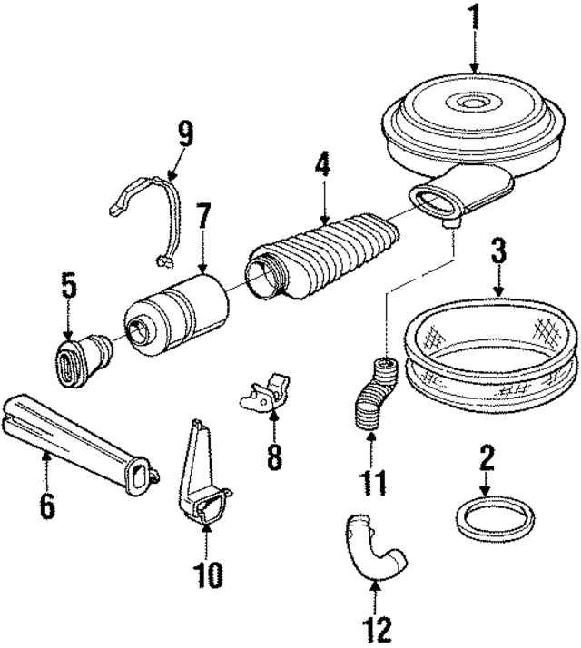 25097958 - Engine: Air Cleaner for GM Image