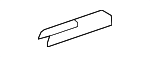 25192901438K67 - Body: Rear Cover for Mercedes-Benz Image