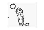 Engine Air Intake Hose