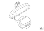51169192334 - : Rear-View Mirror Ec/Led/Gto/Compass for BMW Image