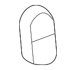 849210E040A0 - Body: Knob for Toyota Image image