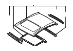 731002Y030 - Body: Roof Assembly for Nissan: Maxima Image