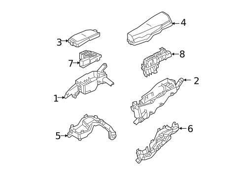 Fuse & Relay for 2020 Toyota Avalon #0