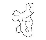 8D0839825A - Body: Lever for Audi: A4, A4 Quattro, A6, A6 Quattro, Allroad Quattro, S4, S6 Image