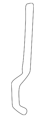 4B0839183A - Body: Lock Rod for Audi: A6, A6 Quattro, Allroad Quattro, S6 Image