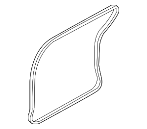 828315Z001 - Body: Surround Weather-Strip for Nissan: Quest Image