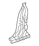 63610ST8A01ZZ - Body: Center Reinforced for Acura: Integra Image