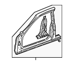 4635ST8A11ZZ - Body: Uniside Assembly for Acura: Integra Image