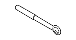 9147D8000 - Body: Tow Hook for Hyundai Image