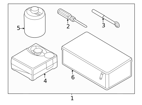 Jack & Components for 2025 Hyundai Tucson #0