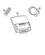 1DS90XDVAD - Electrical: Dvd Player Kit for Mopar Image