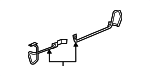 5C6881560D - Body: Retainer for Volkswagen Image