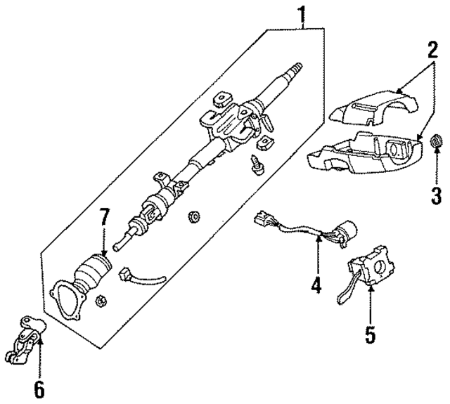 2554084M00 - : Turn Signal Switch for Nissan Image