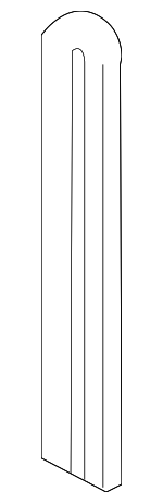 7589530060 - : Bumper Cover Tape for Lexus: GS F, GS300, GS350, GS450h Image