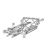 5142420AA - Frames and Bumpers: Chassis Frame for Mopar Image