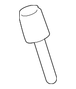 99762826300 - Electrical: Spray Jet for Porsche: 718 Boxster, 718 Cayman, 718 Spyder, 911, Boxster, Cayman, Panamera Image