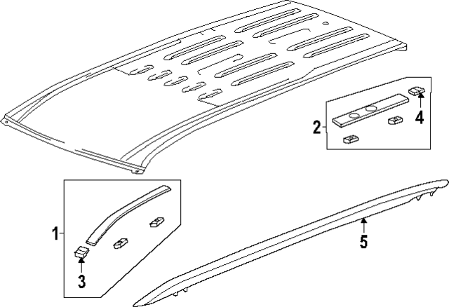 86777105 - : Roof Rack for Buick: Enclave Image
