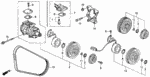 38920P0A508 - Body/Air Conditioning: Belt, Compressor for Acura: CL Image