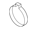 99951278201 - Suspension: Boot Clamp for Porsche Image