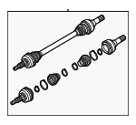 97033202403 - Suspension: Axle Assembly for Porsche: Panamera Image