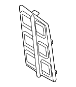 46588517007C45 - Body: Grille Cover for Mercedes-Benz Image