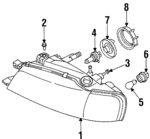 3517960G00 - : Cover for Suzuki Image